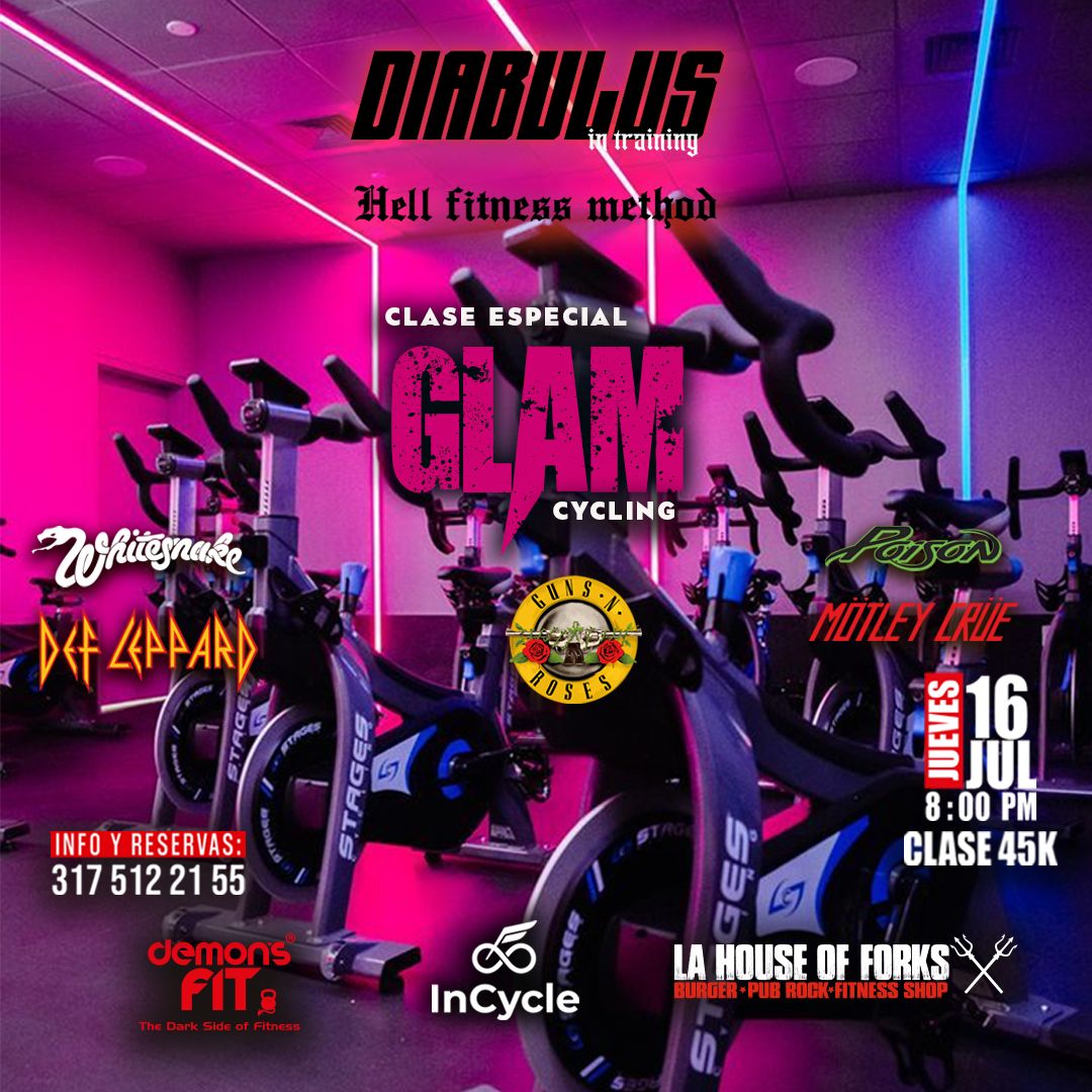 Especial Glam Metal — Metal Indoor Cycling