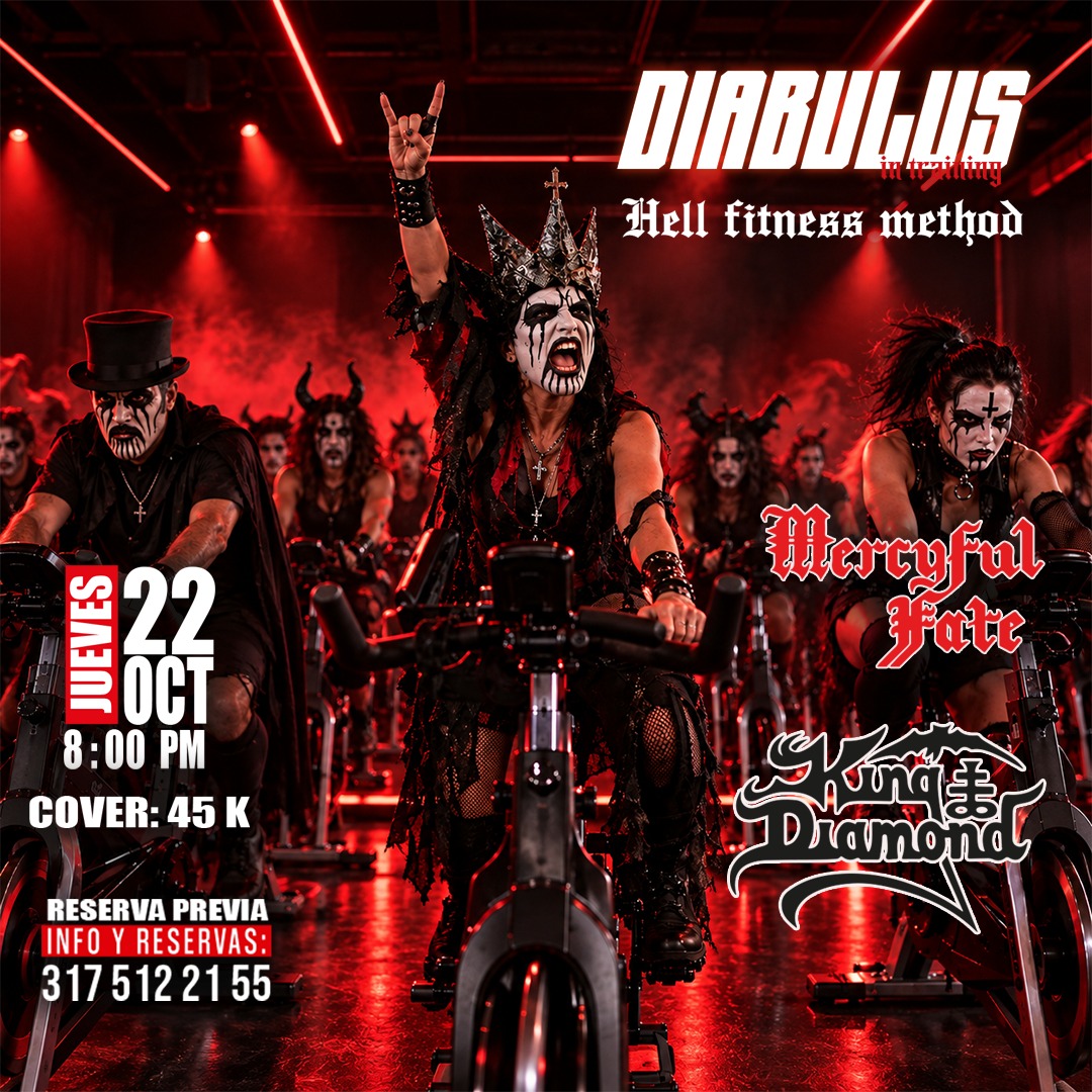 Especial Halloween Mercyful Fate y King Diamond — Metal Indoor Cycling