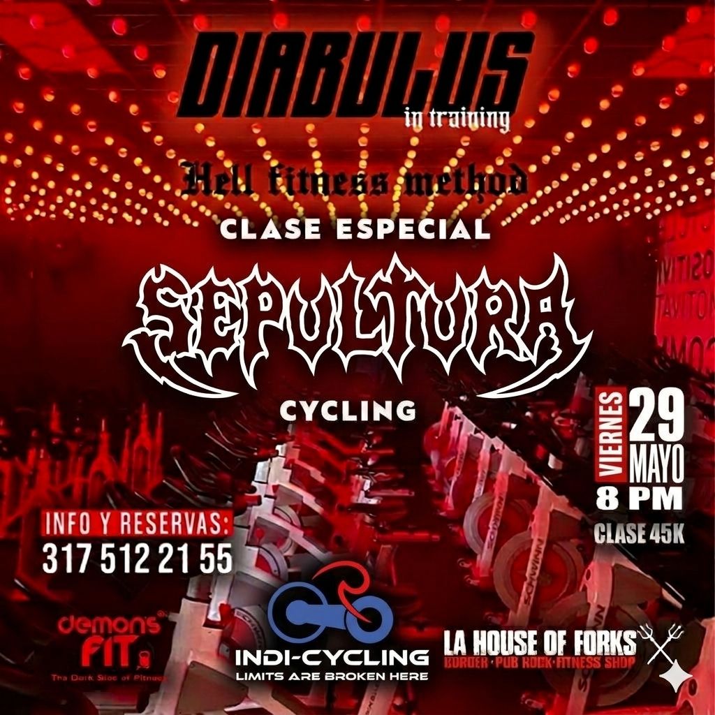 Especial Sepultura — Metal Indoor Cycling