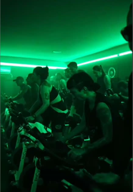 Intensidad en la bici