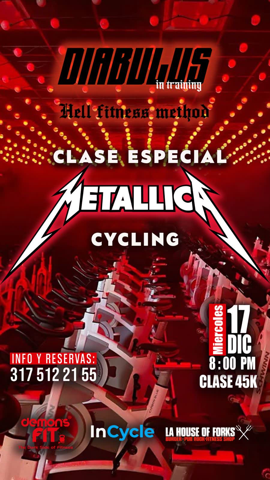 Especial Metallica — Metal Indoor Cycling