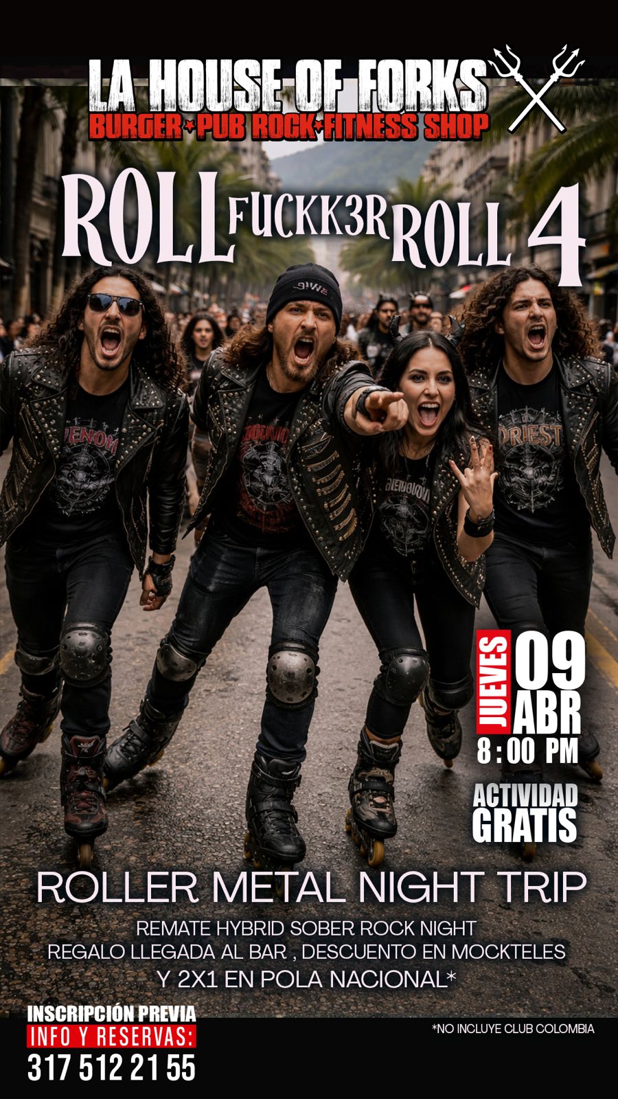 Ruido estridente en las calles